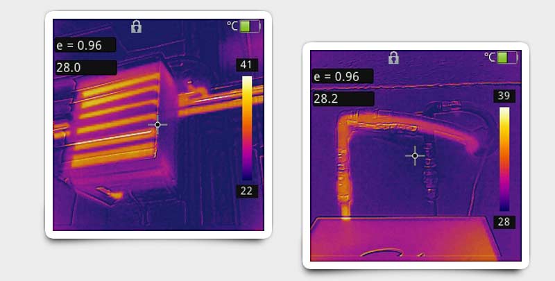 Cámaras termográficas para mantenimiento industrial y detección de averías en circuitos electrónicos