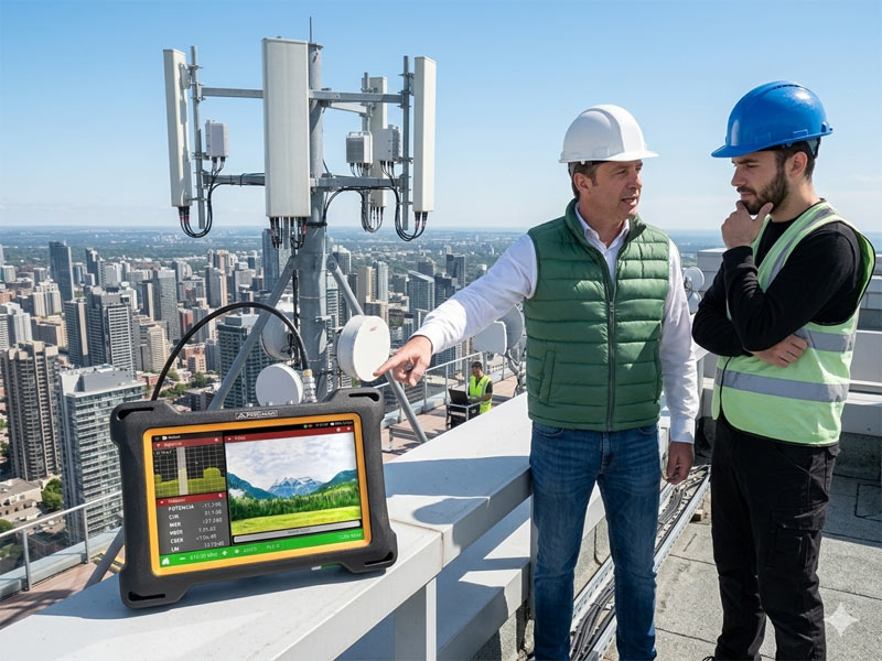 Evaluar la interferencia de 5G con sistemas RF