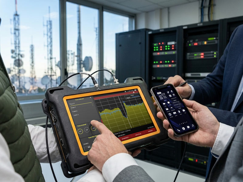 Analizador de espectros de 6 GHz