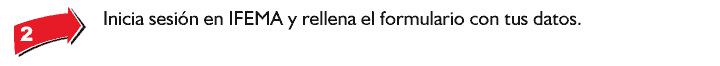 (2) Inicia sesión y rellena el formulario con tus datos