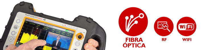 Medidores de campo con fibra óptica