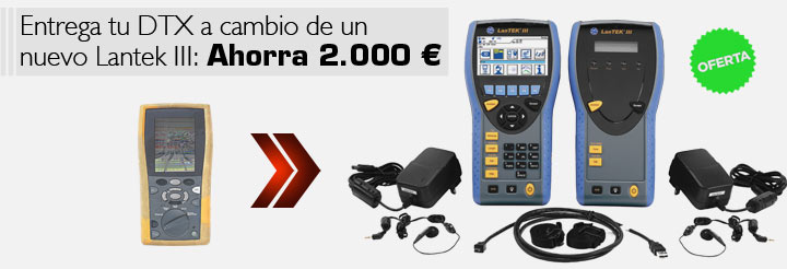Certificadores CAT6A y CAT7