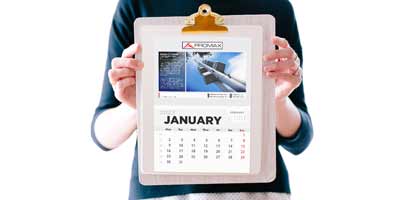 Calendario de pared