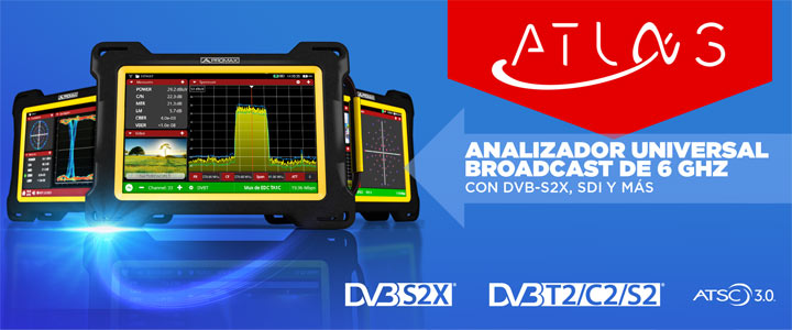 El analizador universal de 6 GHz para broadcast