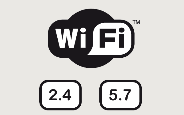 Wifi 2.4 and 5.7