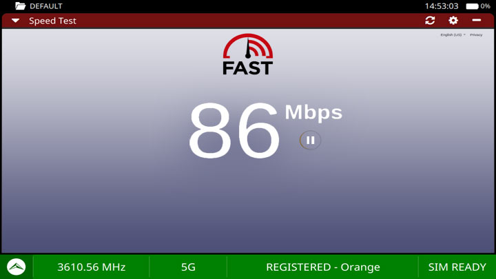 4G/5G cellular network measurements