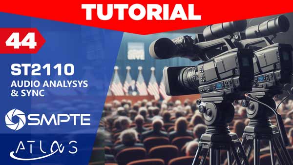 ST 2110: Audio analysis & sync tools