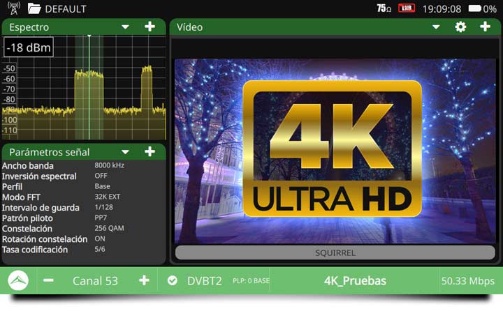Nuevos canales DVB-T2 en abierto en 4K