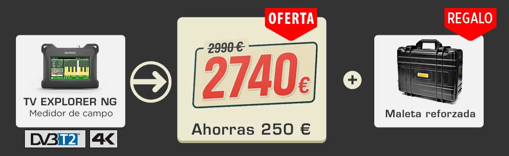 Por la compra de un TV EXPLORER NG
