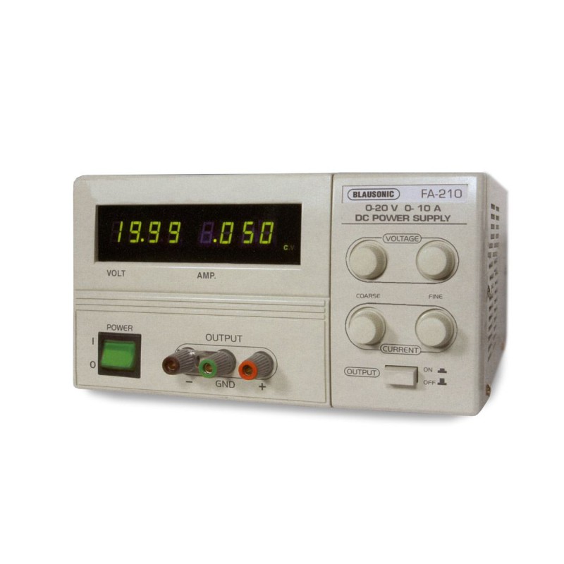 Comprar fuente de alimentación CC regulable 20V/10A para laboratorio