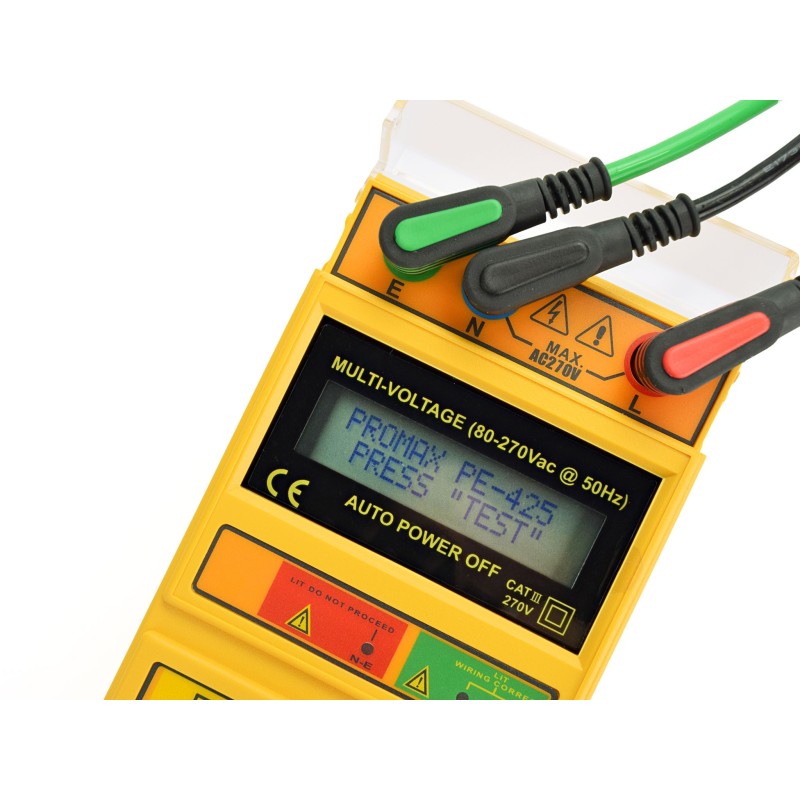 Comprar medidor de impedancia de bucle de tierra sin picas