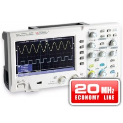 Osciloscopio de 20 MHz (gama económica)
