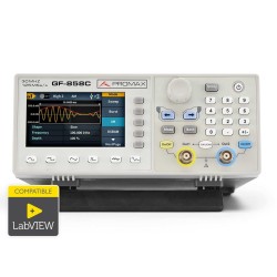 Generador de funciones arbitrario de doble canal de 30 MHz, 125 MS/s