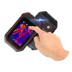 Cámara termográfica de bolsillo con pantalla táctil