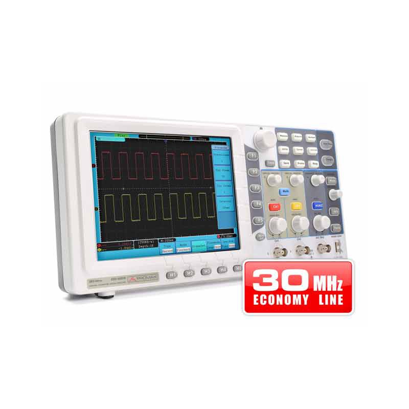 Osciloscopio digital de 30 MHz OD-603