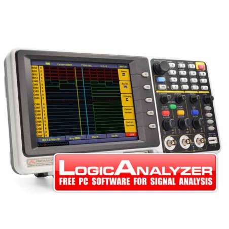 Oscilloscopes: Oscilloscope numérique 2 voies - Écran LCD TFT