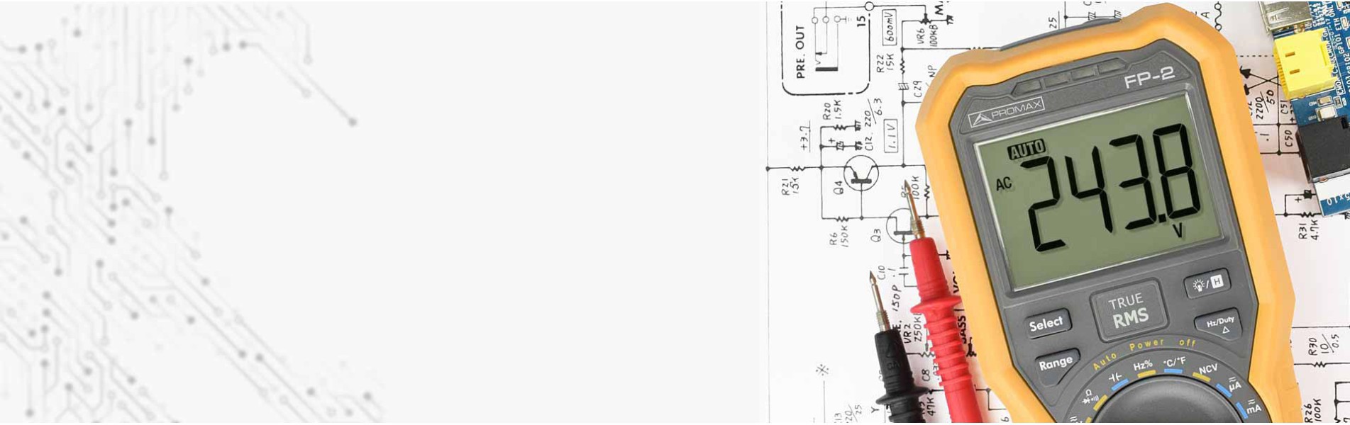 Multimètre numérique de haute précision PD-184 TRMS et Bluetooth